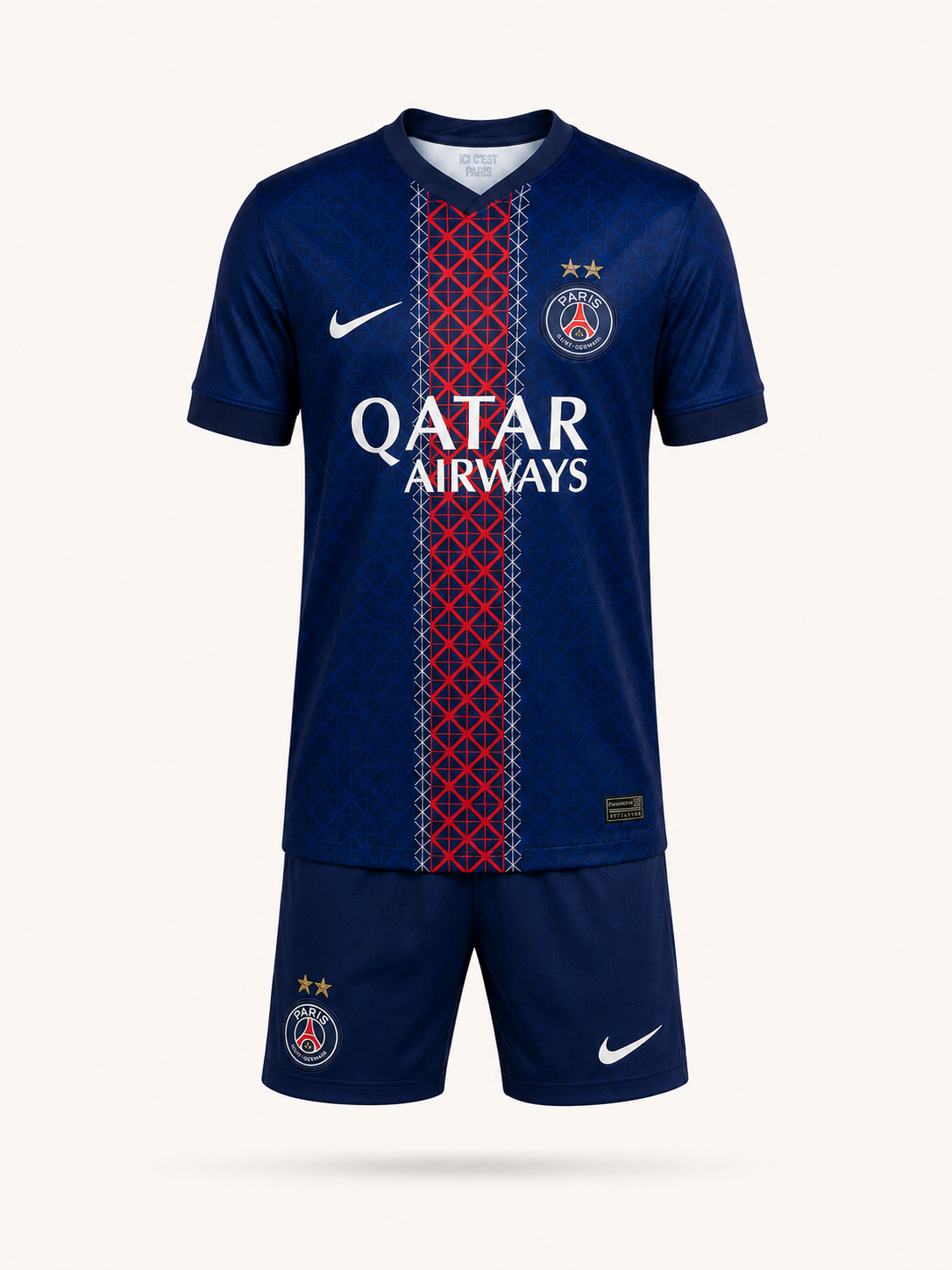 Ensemble Enfants Domicile PSG 2025/2026 – Édition Europe 26