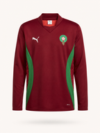 Pré-match manches longues Maroc 2024/2025
